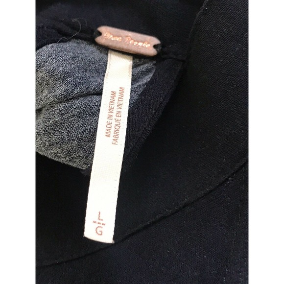 Free People Beat of my heart sleeveless blue tunic - Picture 5 of 6